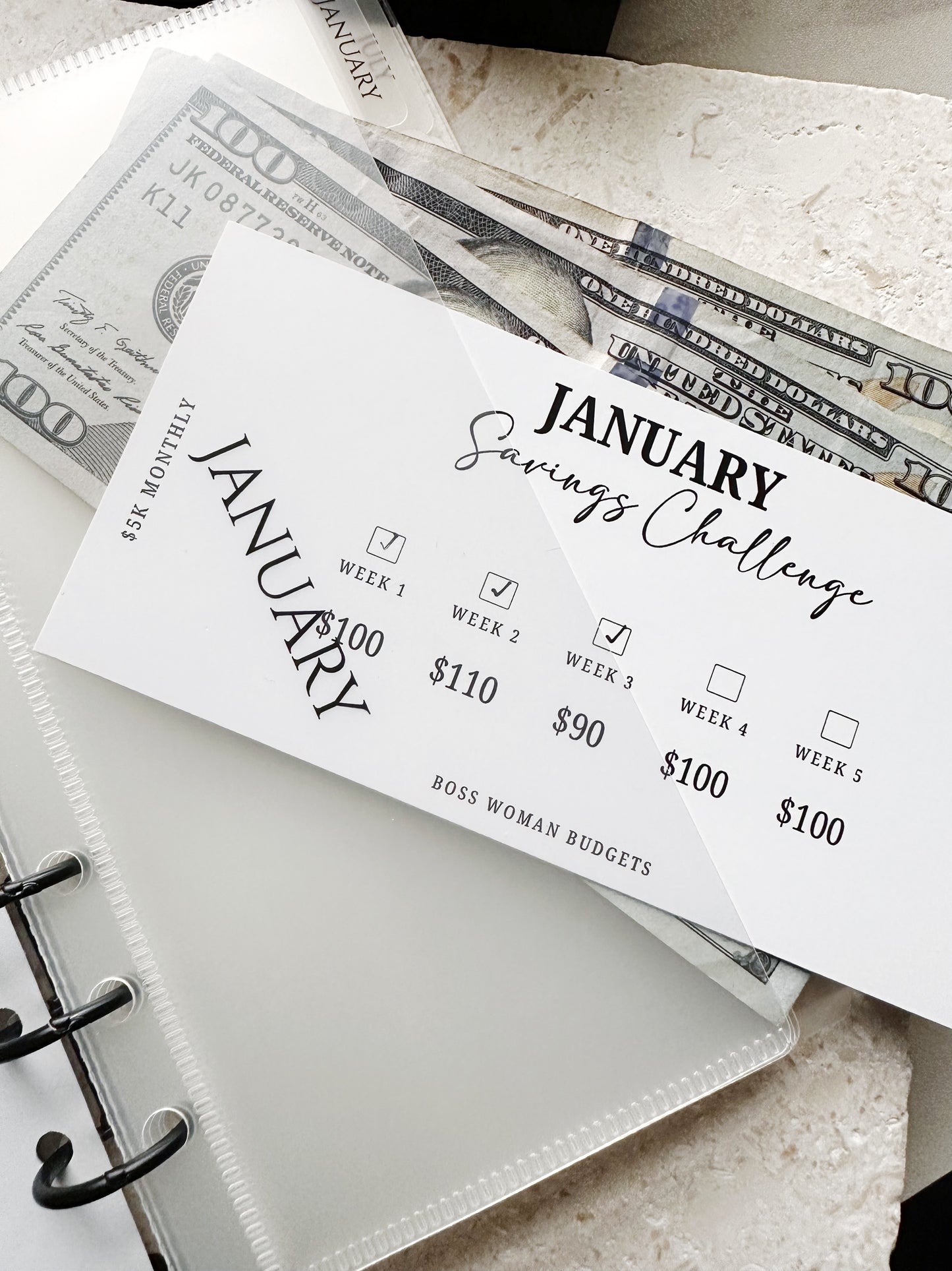 Monthly Savings Challenge