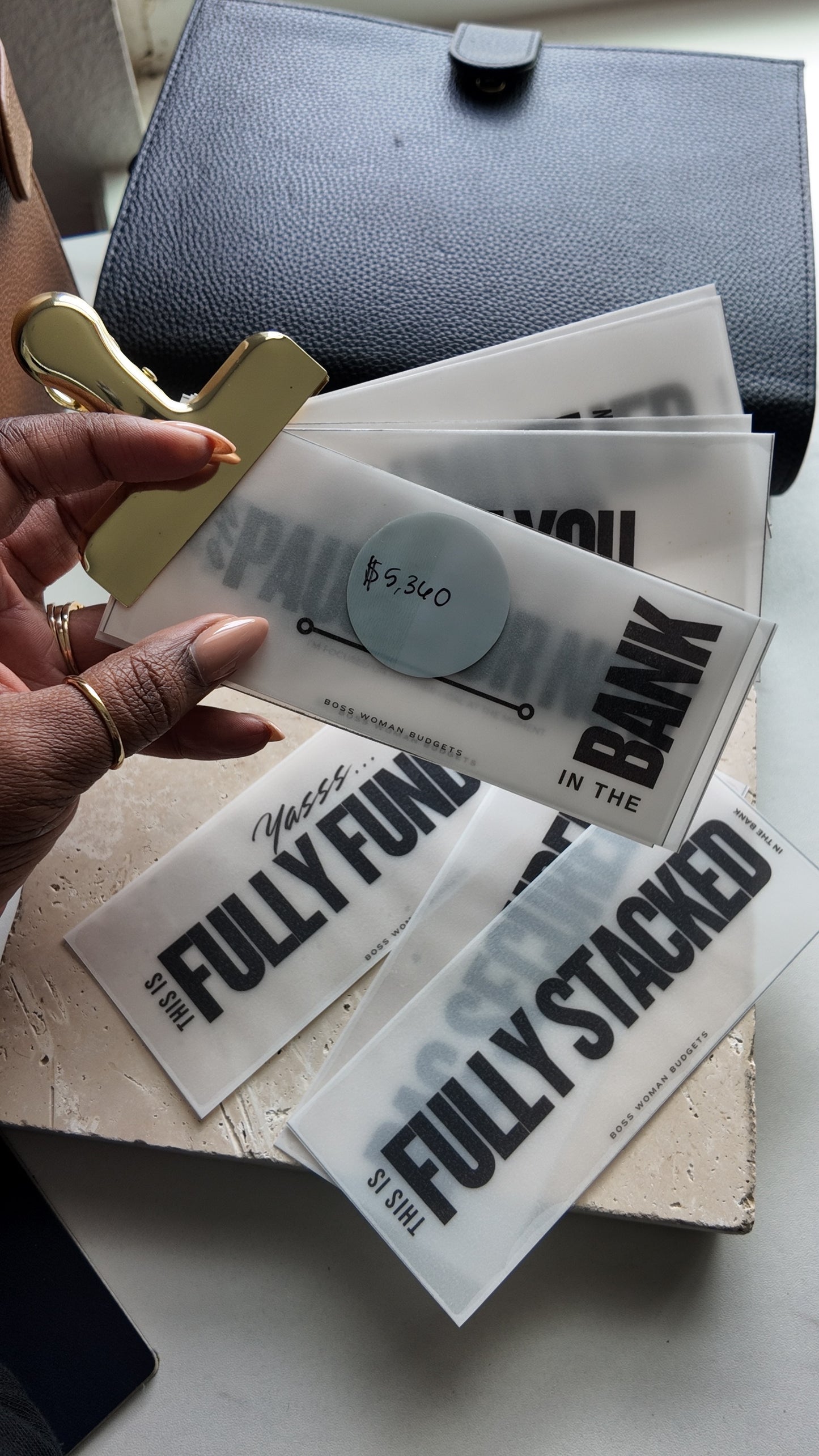 Cash Place Holders – Free Printable