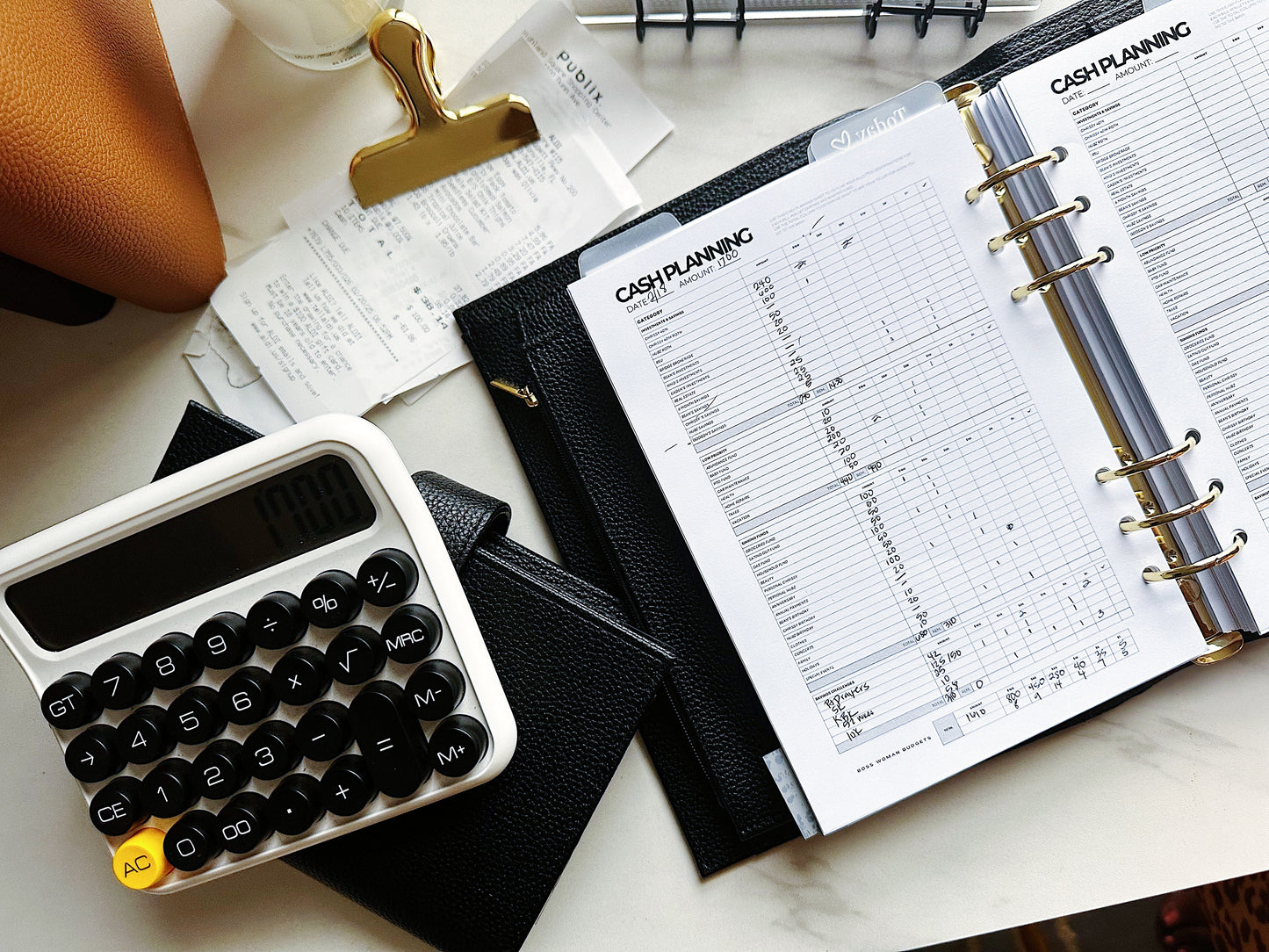 Cash Planning Sheet - Free Printable