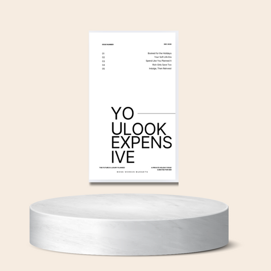 You Look Expensive Dashboard: NYC Christmas Collection