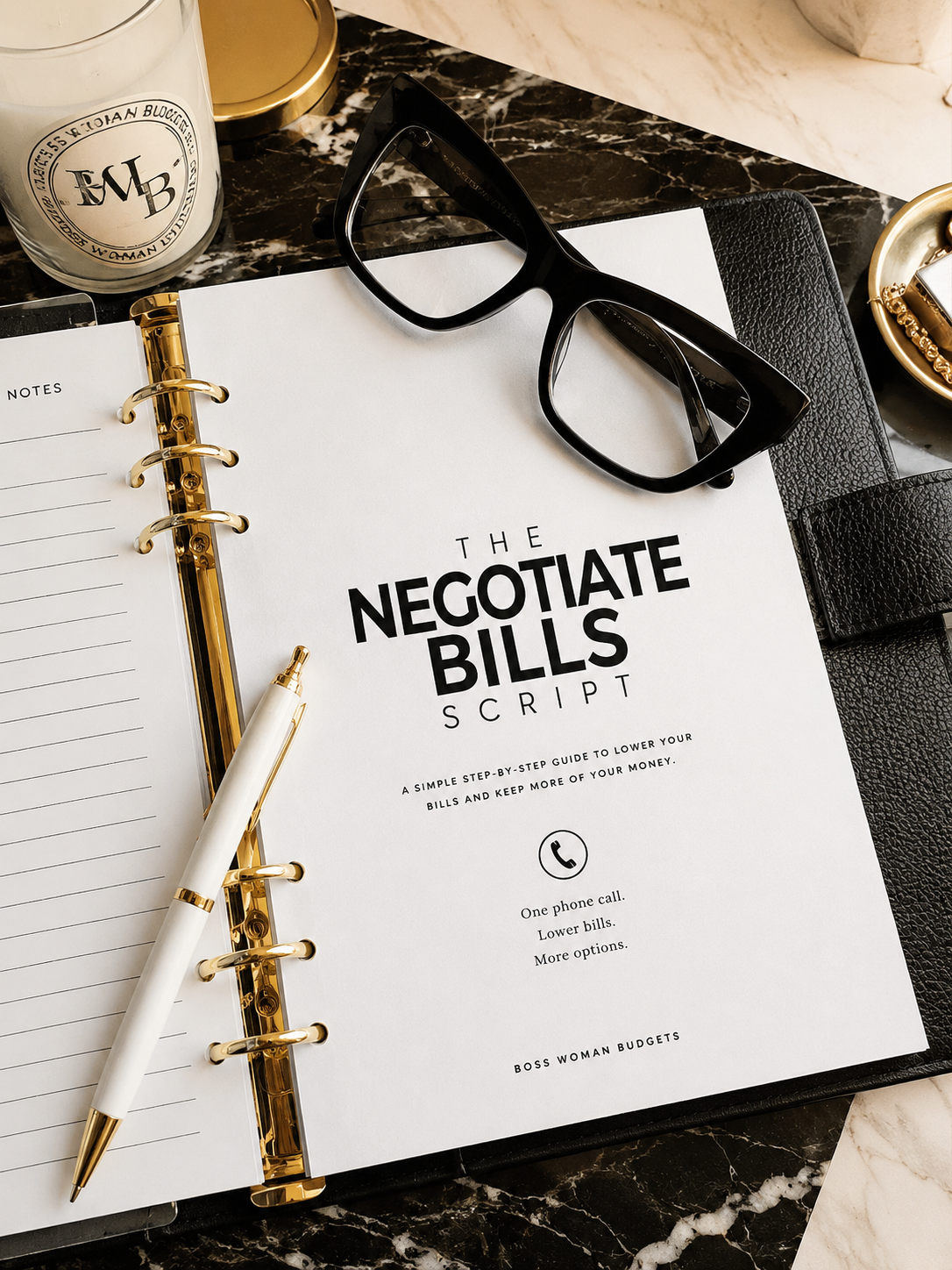 The Money Date System™ Negotiate Bills Cheat Sheet